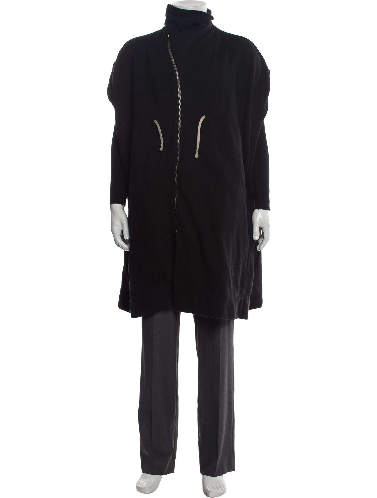 Rick Owens Drkshdw Turtleneck Long Sleeve Sweatshirt