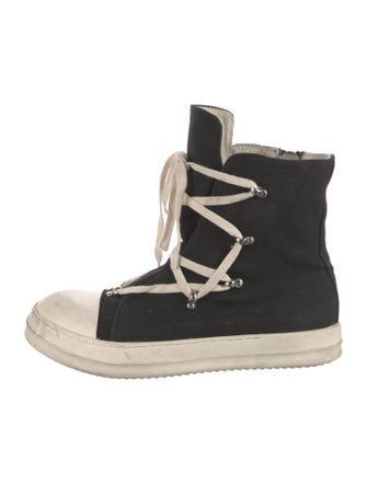 Rick Owens Drkshdw Canvas Sneakers