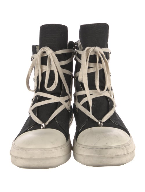 Rick Owens Drkshdw Canvas Sneakers