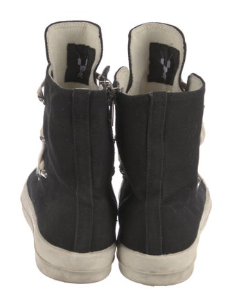 Rick Owens Drkshdw Canvas Sneakers