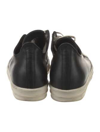 Rick Owens Drkshdw Canvas Colorblock Pattern Sneakers