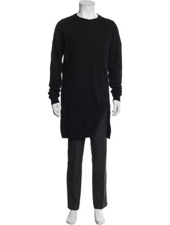 Rick Owens Drkshdw Crew Neck Long Sleeve Pullover
