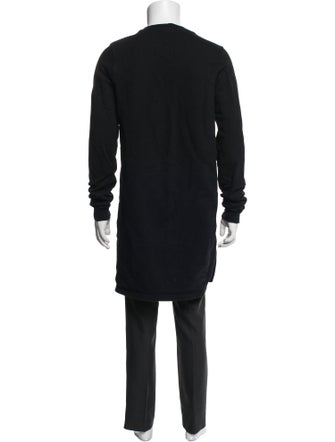 Rick Owens Drkshdw Crew Neck Long Sleeve Pullover