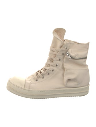 Rick Owens Drkshdw Canvas Sneakers