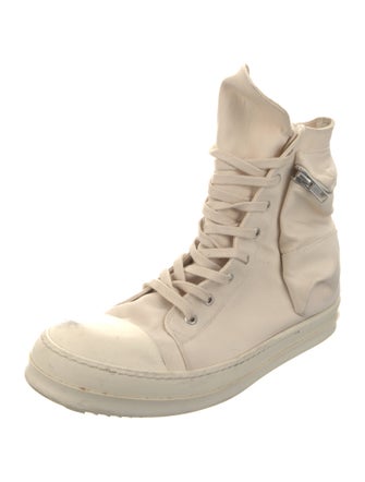 Rick Owens Drkshdw Canvas Sneakers