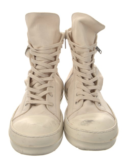Rick Owens Drkshdw Canvas Sneakers