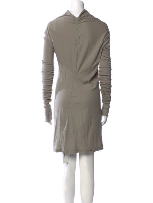 Rick Owens Drkshdw Turtleneck Mini Dress