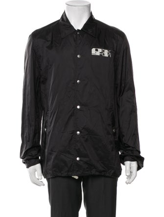 Rick Owens Drkshdw Graphic Print Windbreaker
