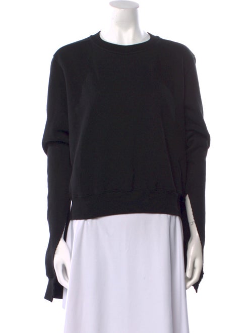 Rick Owens Drkshdw Crew Neck Long Sleeve Sweatshirt