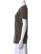 Rick Owens Drkshdw Scoop Neck Short Sleeve T-Shirt