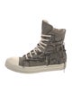 Rick Owens Drkshdw Denim Sneakers