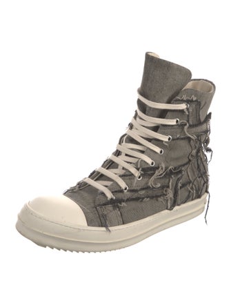 Rick Owens Drkshdw Denim Sneakers