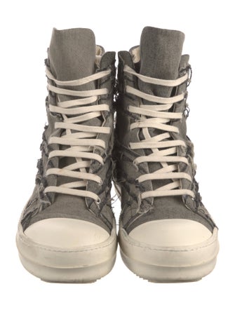 Rick Owens Drkshdw Denim Sneakers