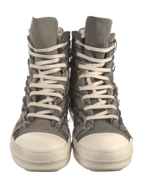 Rick Owens Drkshdw Denim Sneakers
