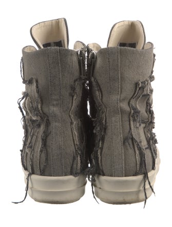 Rick Owens Drkshdw Denim Sneakers