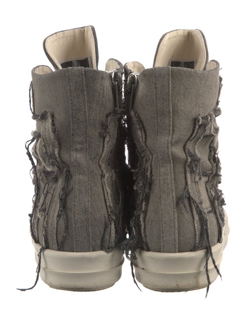 Rick Owens Drkshdw Denim Sneakers