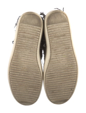 Rick Owens Drkshdw Denim Sneakers