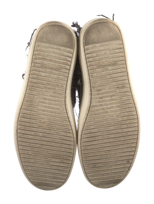 Rick Owens Drkshdw Denim Sneakers