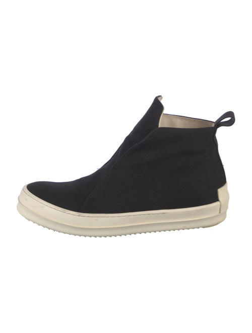 Rick Owens Drkshdw Canvas Sock Sneakers