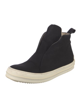 Rick Owens Drkshdw Canvas Sock Sneakers