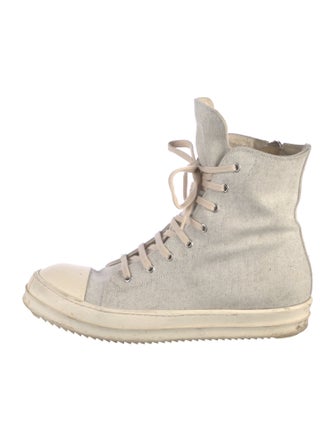 Rick Owens Drkshdw Canvas Sneakers