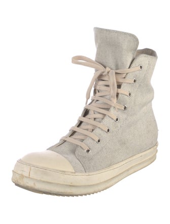 Rick Owens Drkshdw Canvas Sneakers