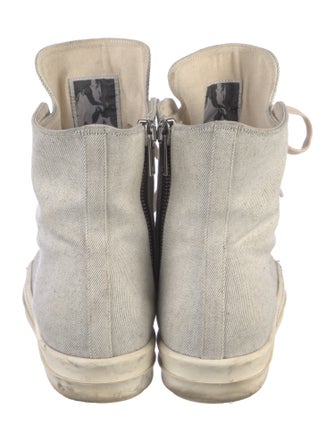 Rick Owens Drkshdw Canvas Sneakers