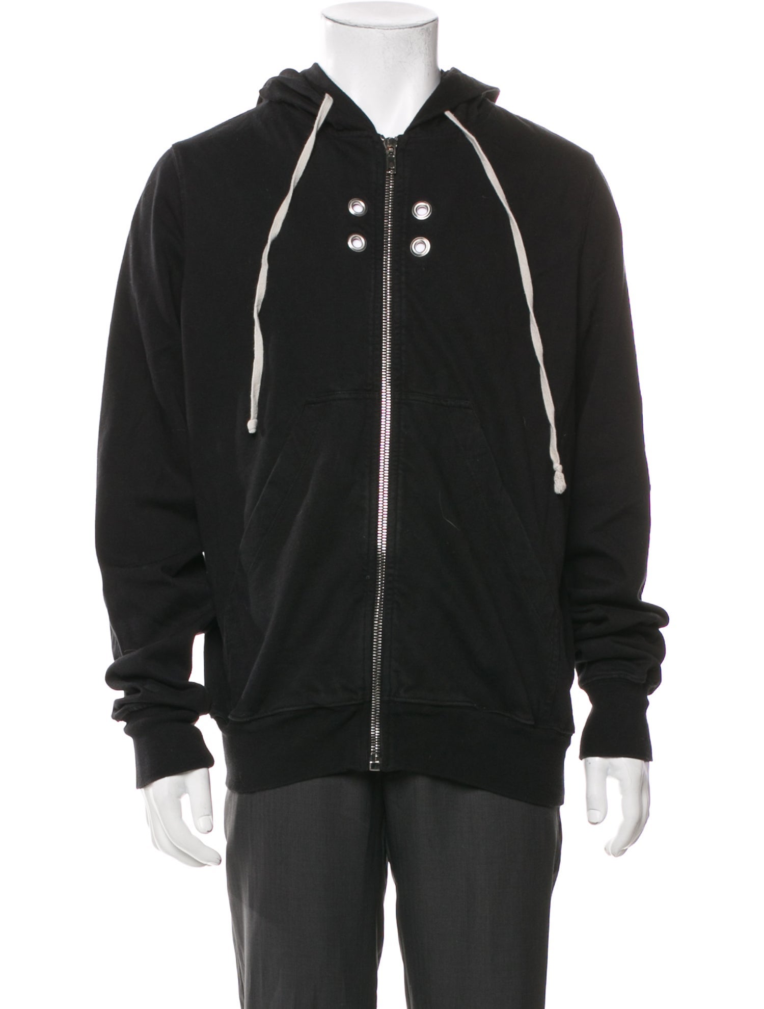 Rick Owens Drkshdw Crew Neck Long Sleeve Hoodie