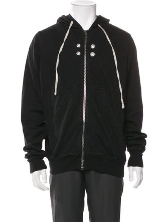 Rick Owens Drkshdw Crew Neck Long Sleeve Hoodie