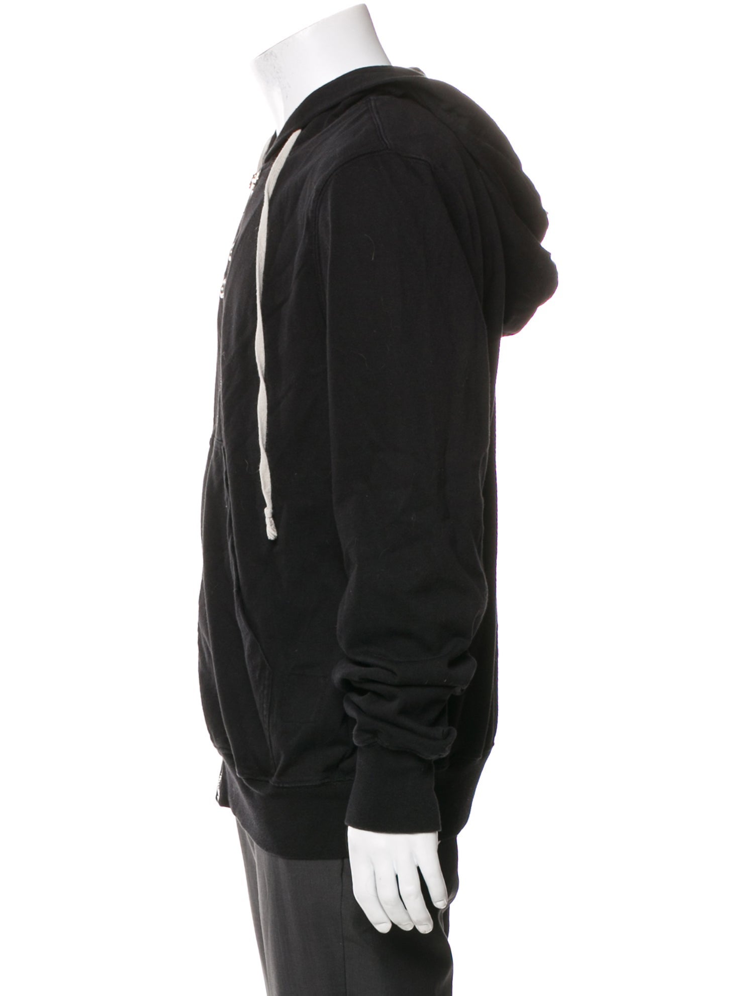 Rick Owens Drkshdw Crew Neck Long Sleeve Hoodie
