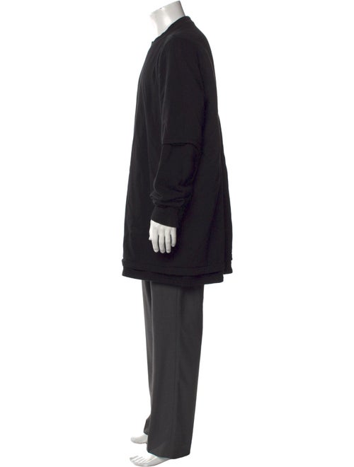 Rick Owens Drkshdw Crew Neck Long Sleeve Sweatshirt