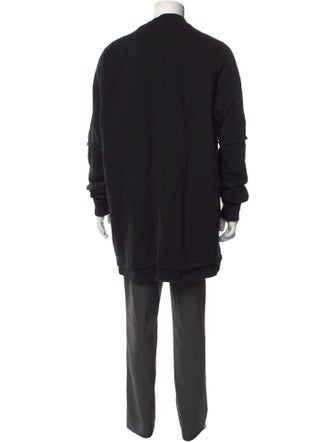 Rick Owens Drkshdw Crew Neck Long Sleeve Sweatshirt