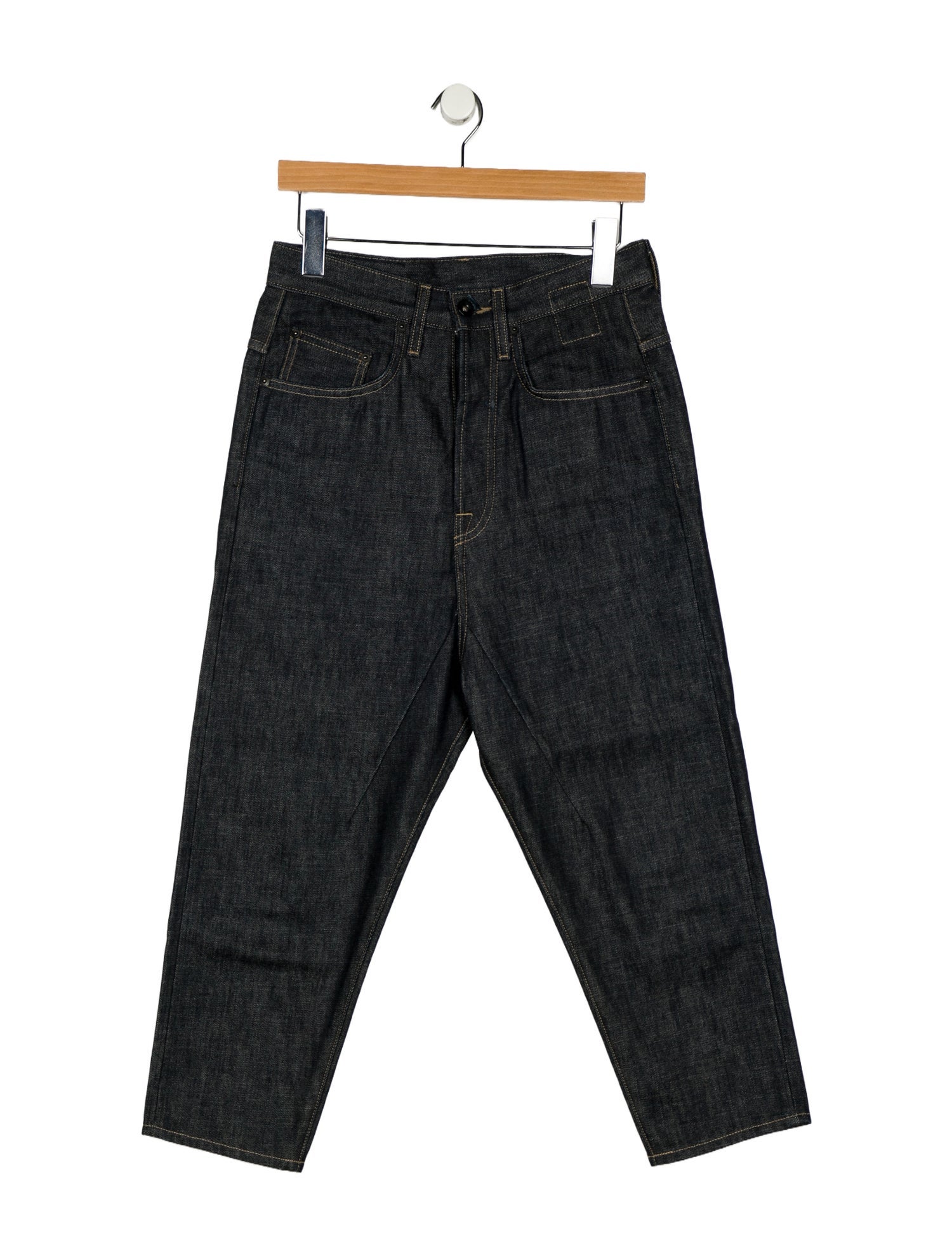 Rick Owens Drkshdw High-Rise Straight Leg Jeans