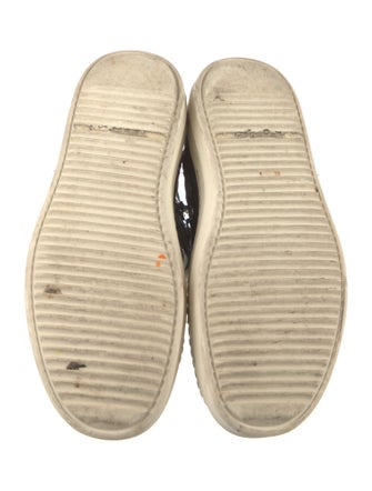 Rick Owens Drkshdw Leather Wedge Sneakers