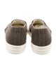Rick Owens Drkshdw Canvas Colorblock Pattern Sneakers