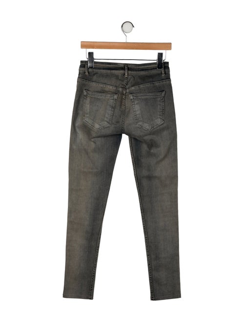 Rick Owens Drkshdw Mid-Rise Skinny Leg Jeans