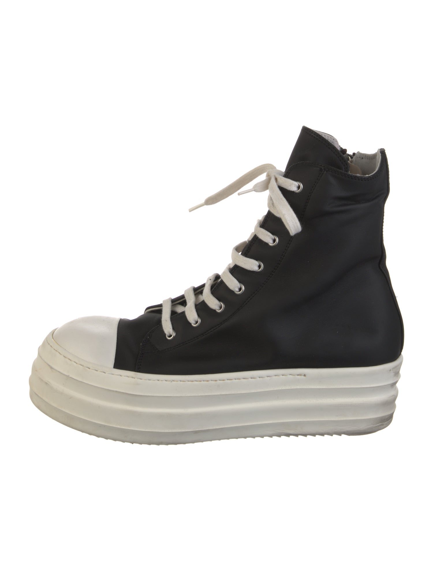 Rick Owens Drkshdw Leather Sneakers