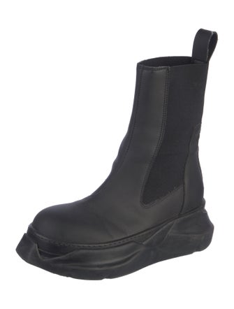 Rick Owens Drkshdw Leather Chelsea Boots