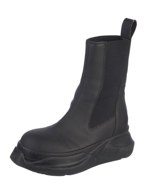 Rick Owens Drkshdw Leather Chelsea Boots