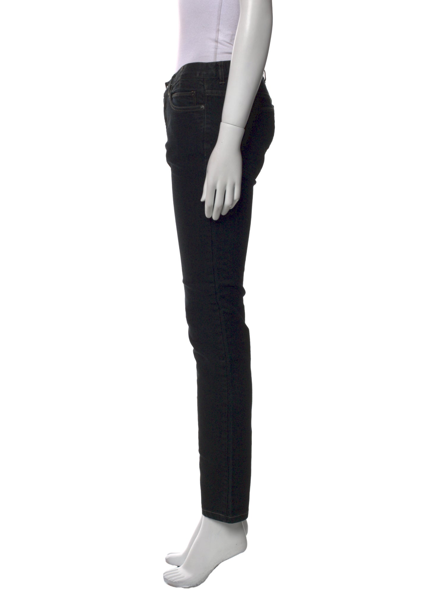 Rick Owens Drkshdw Low-Rise Skinny Leg Jeans