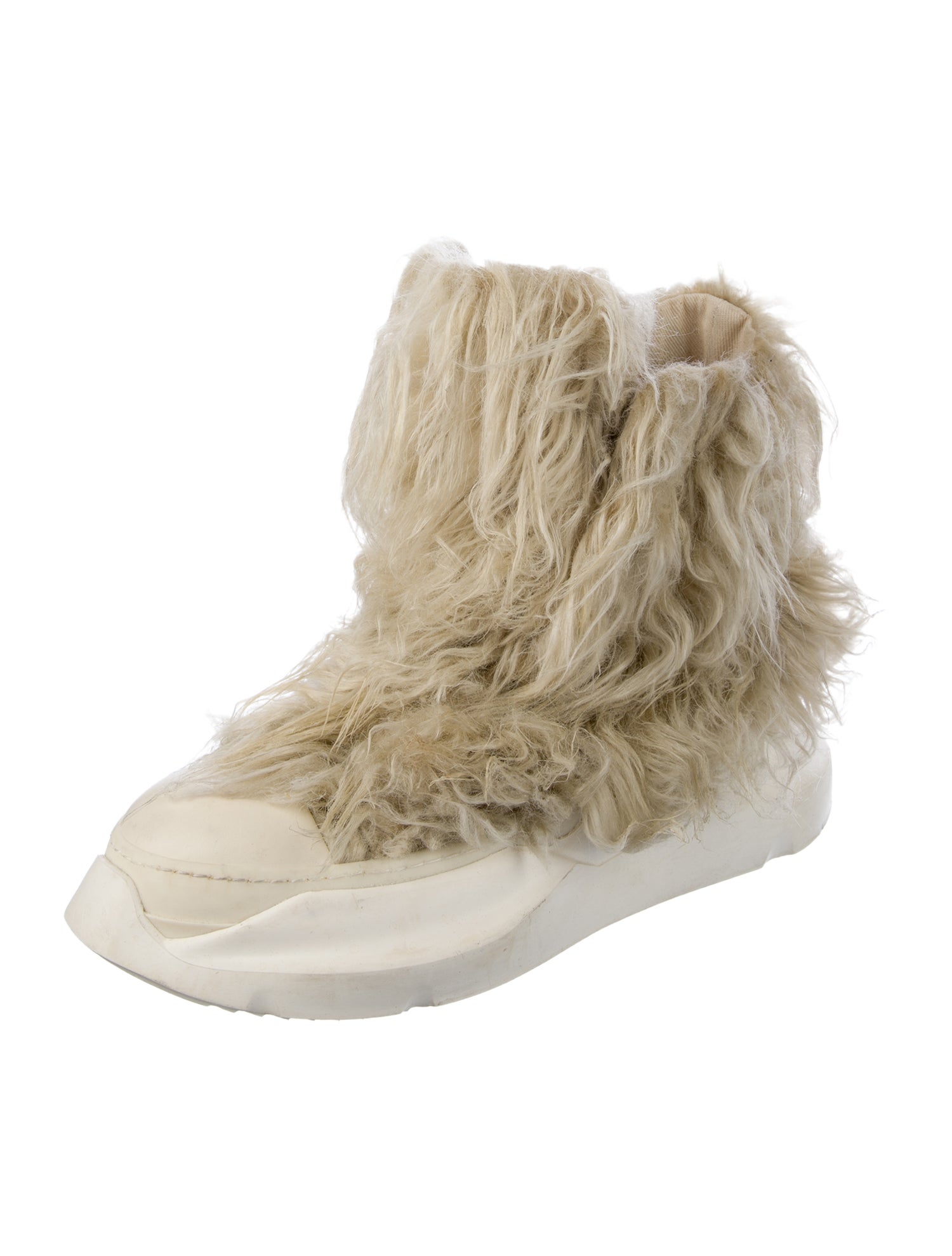 Rick Owens Drkshdw Mongolian Lamb Sneakers