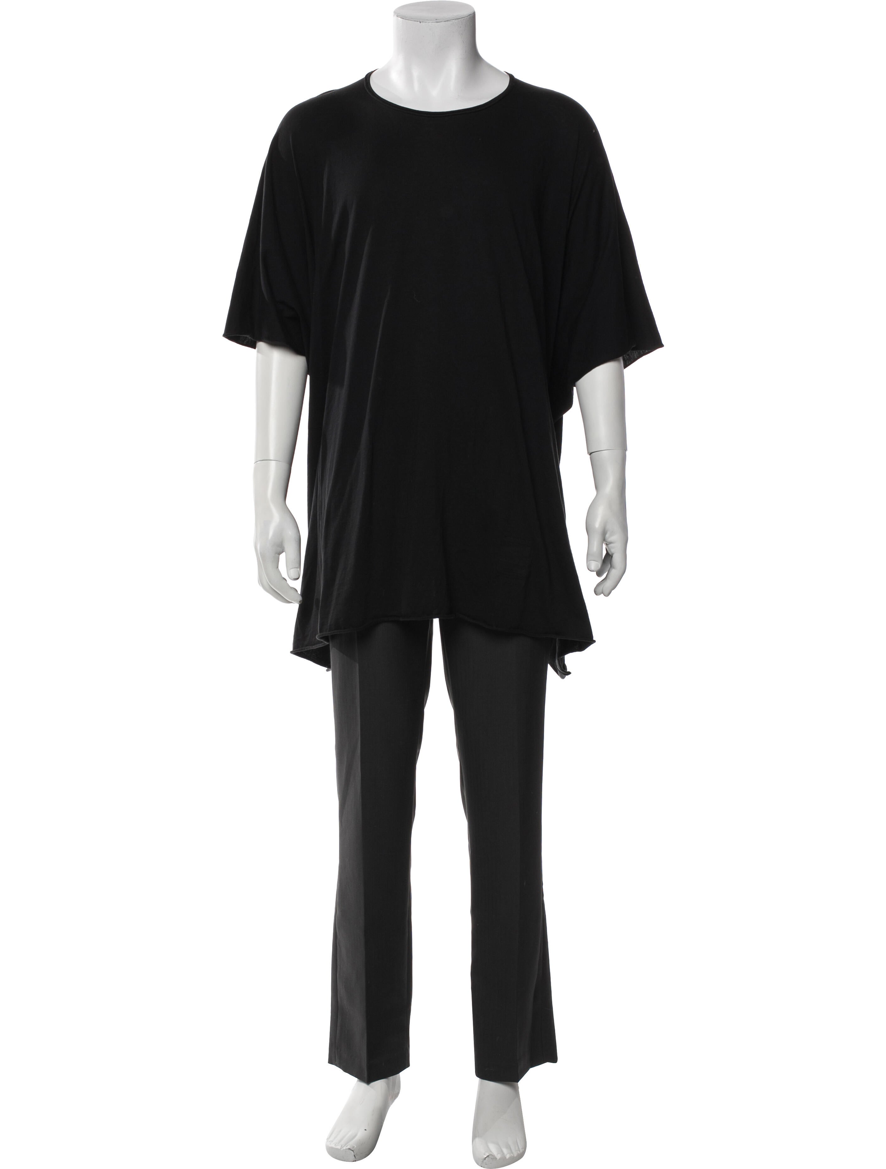 Rick Owens Drkshdw Scoop Neck Short Sleeve T-Shirt
