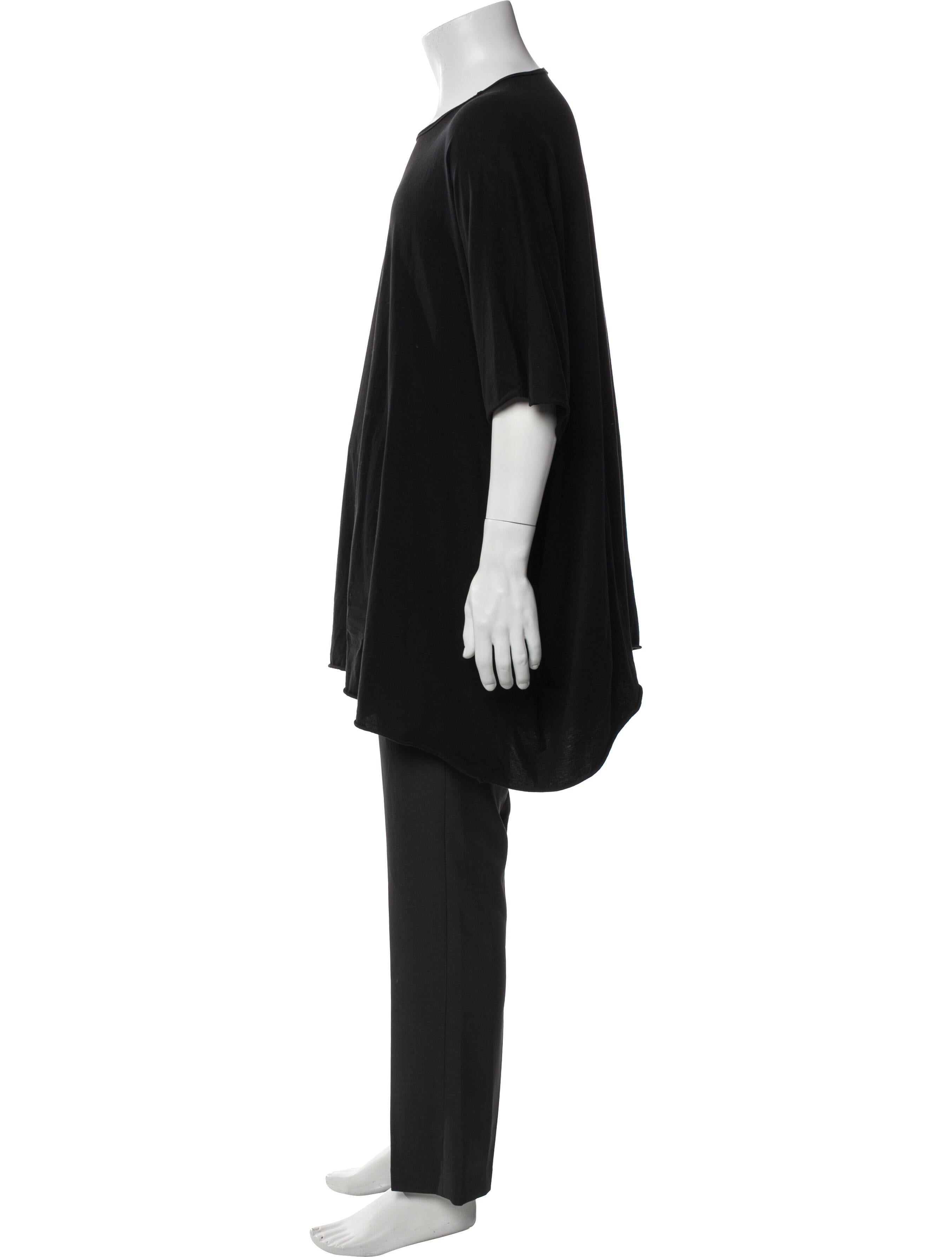 Rick Owens Drkshdw Scoop Neck Short Sleeve T-Shirt