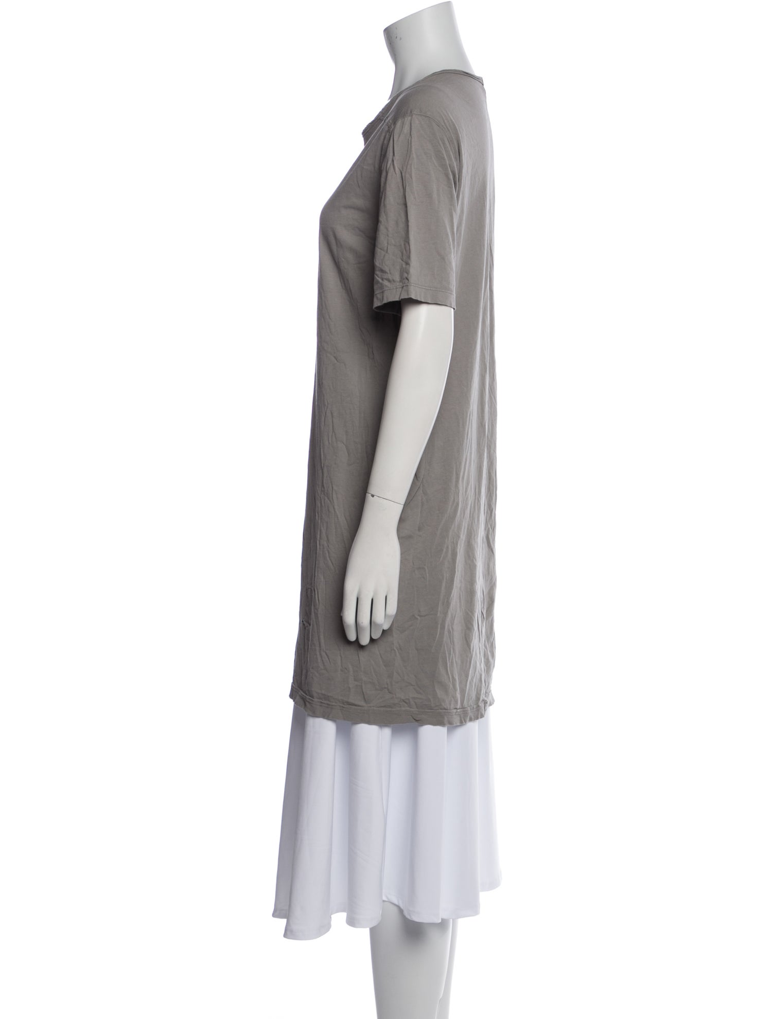 Rick Owens Drkshdw Crew Neck Short Sleeve T-Shirt