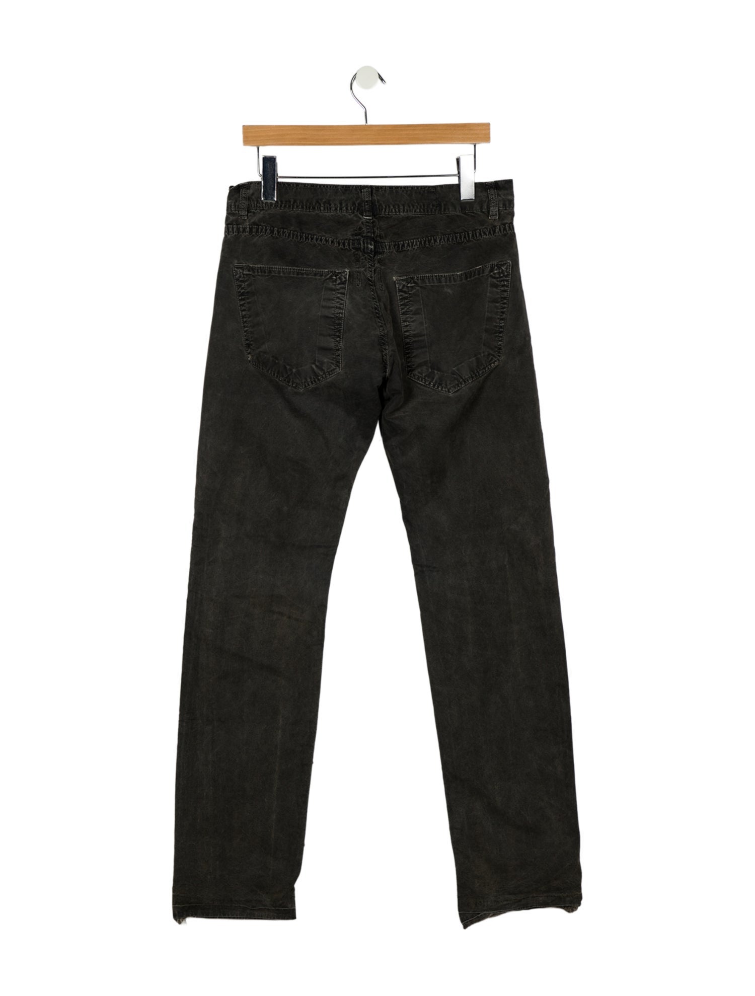 Rick Owens Drkshdw Mid-Rise Straight Leg Jeans