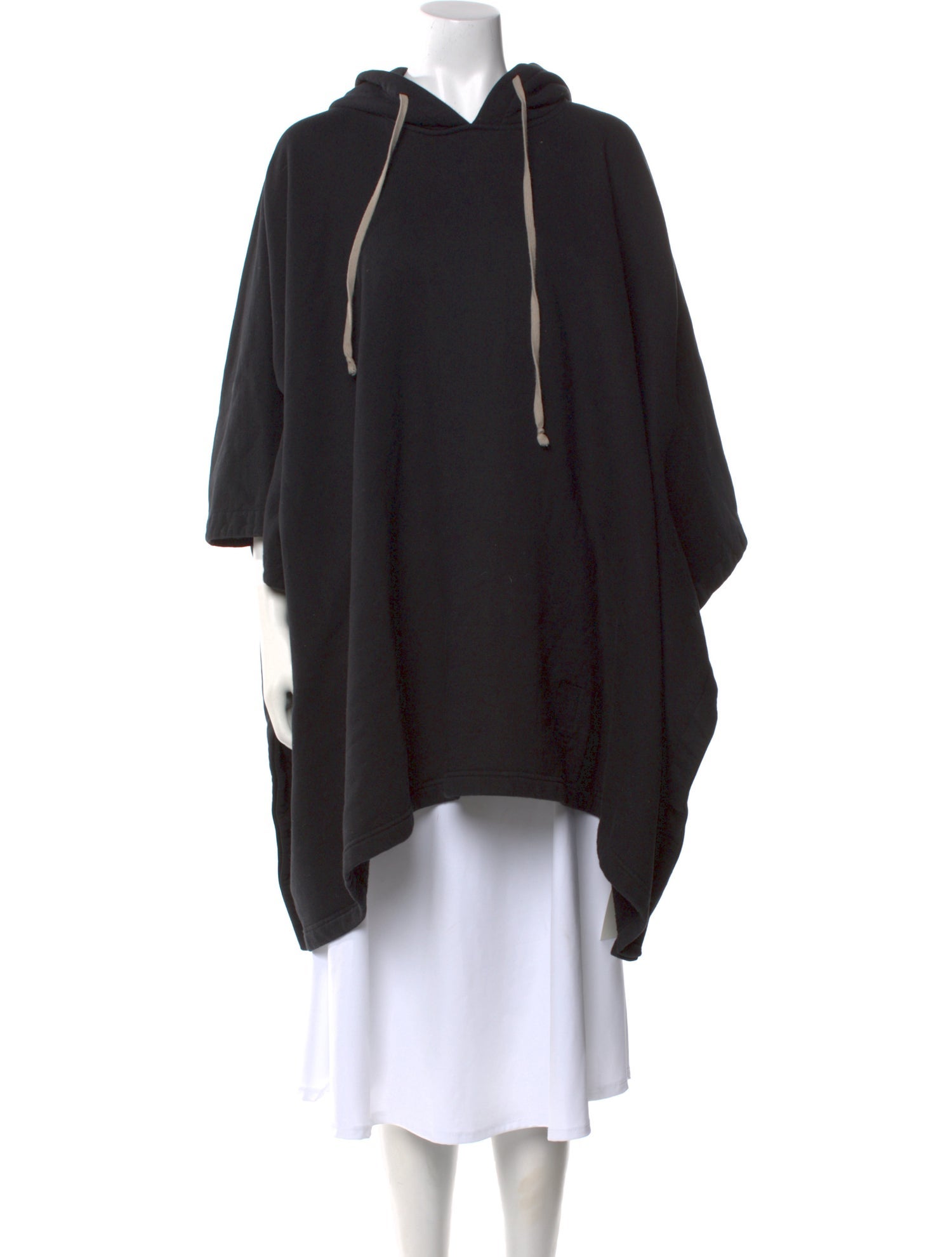 Rick Owens Drkshdw Crew Neck Three-Quarter Sleeve Sweatshirt