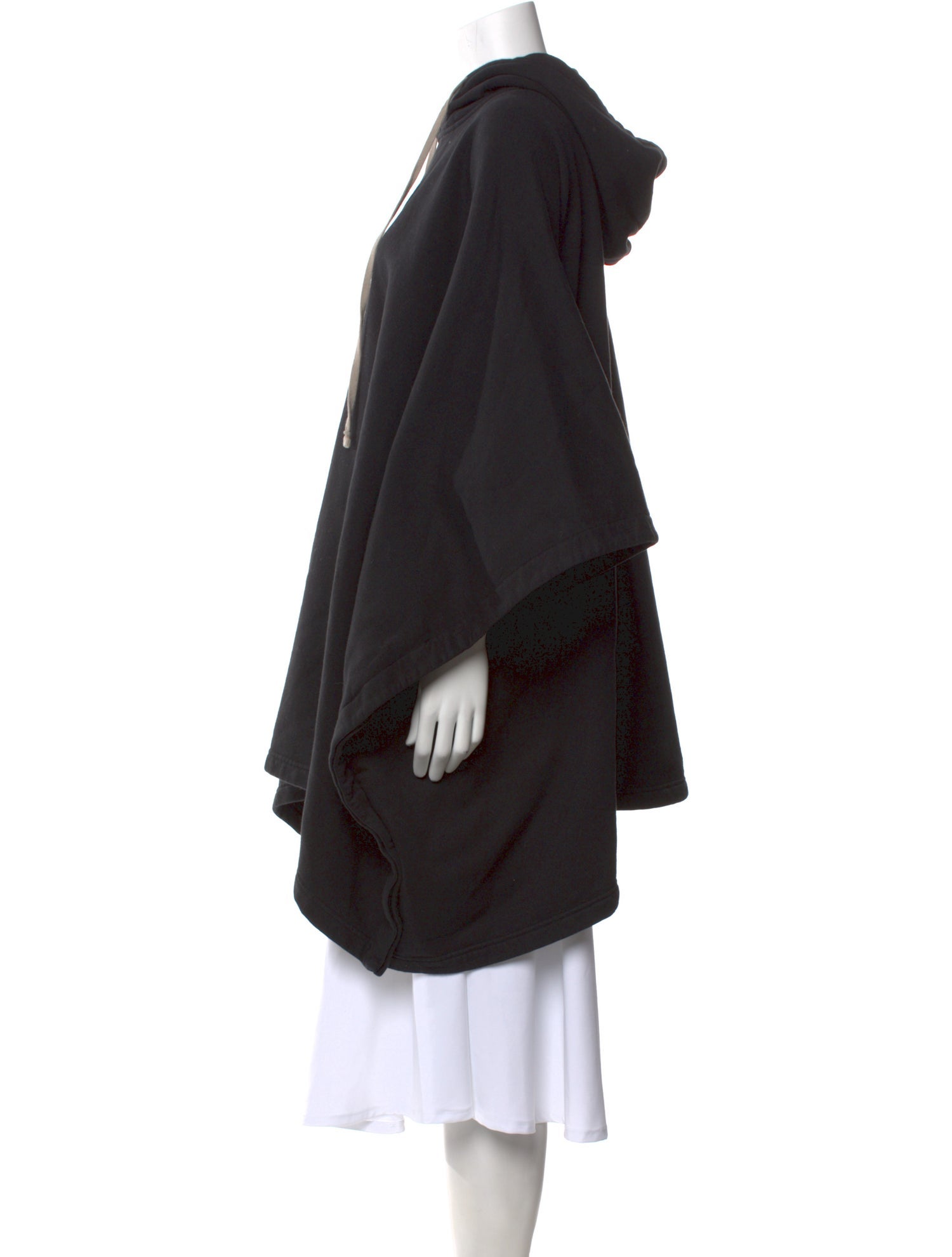 Rick Owens Drkshdw Crew Neck Three-Quarter Sleeve Sweatshirt