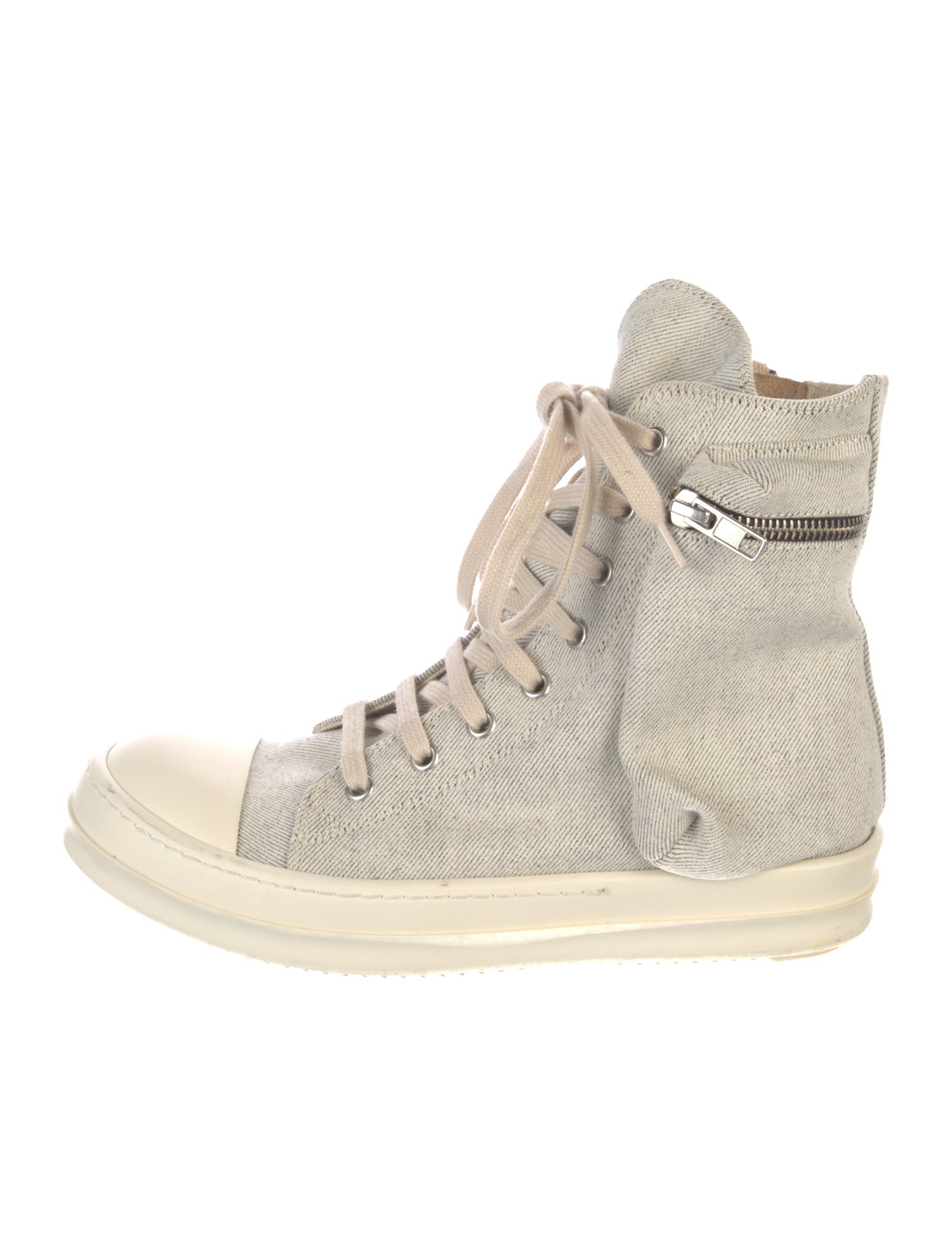 Rick Owens Drkshdw Canvas Sneakers