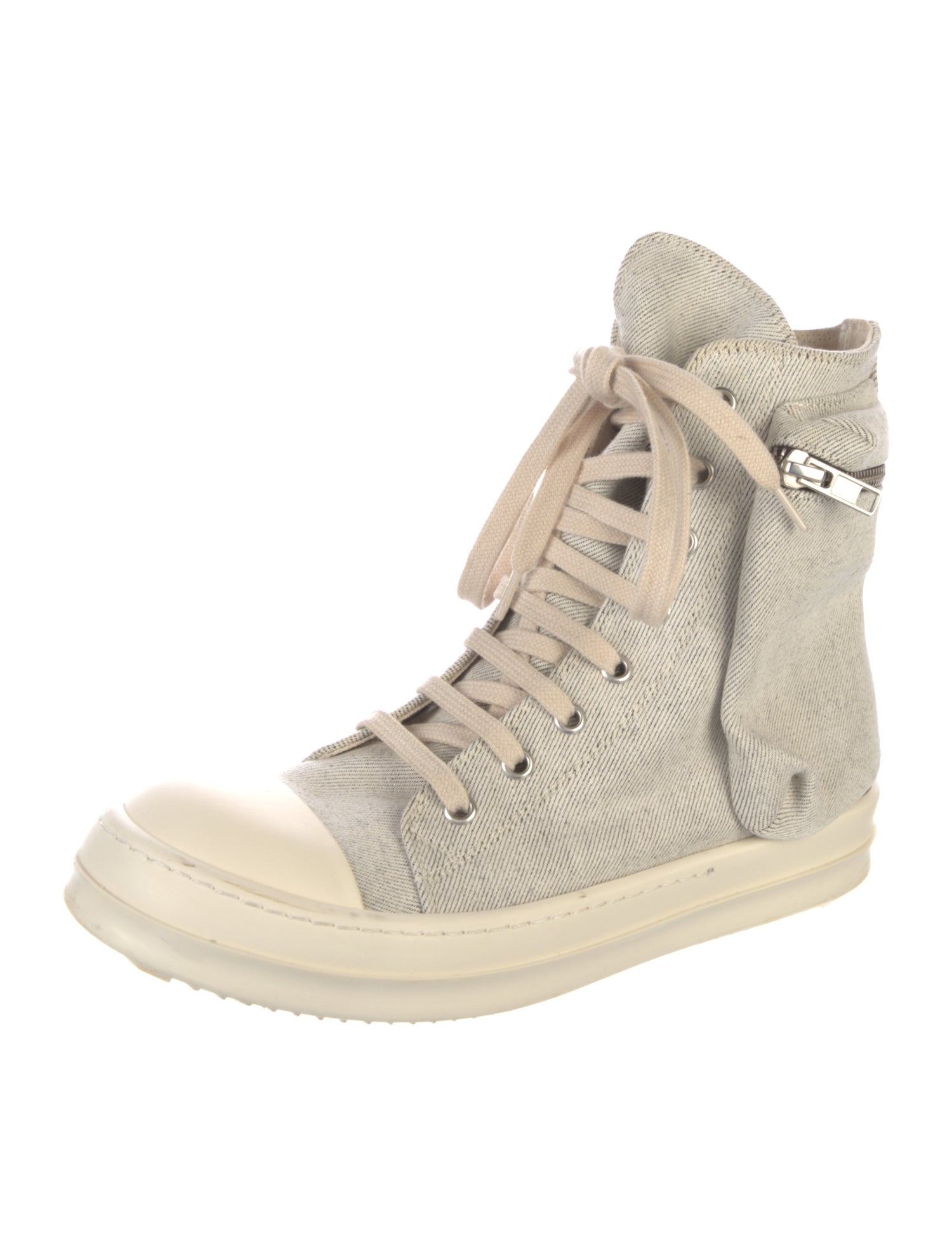 Rick Owens Drkshdw Canvas Sneakers