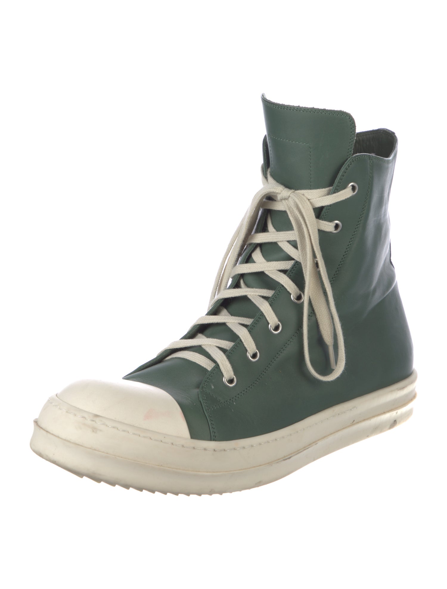 Rick Owens Drkshdw Leather Sneakers